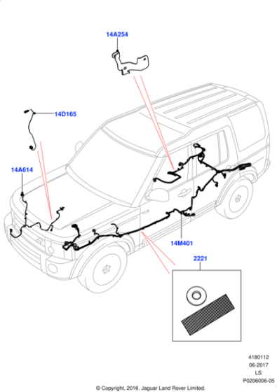 LR029813 - Land Rover Wire