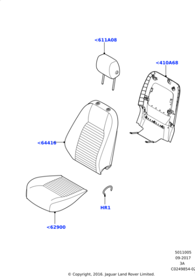 LR107595 - Land Rover Cover Panel