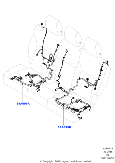 LR123747 - Land Rover Wire