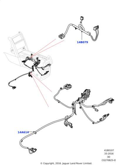 LR107490 - Land Rover Wire