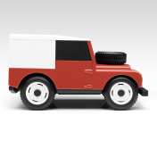 LKGF075RDA - Land Rover Series I Icon Model - Fire Engine Red