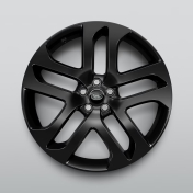 Alloy Wheel - 21" Style 5078, 5 split-spoke, Gloss Black