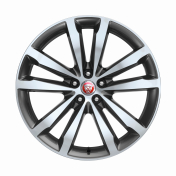 Alloy Wheel - 20" Style 5051, 5 split-spoke, Satin Grey Diamond Turned finish