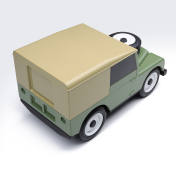 LKGF075GNA - Land Rover Series I Icon Model - Grasmere Green
