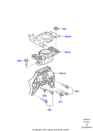 FB108106 - Land Rover Bolt