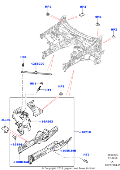 LR038397 - Land Rover Plug