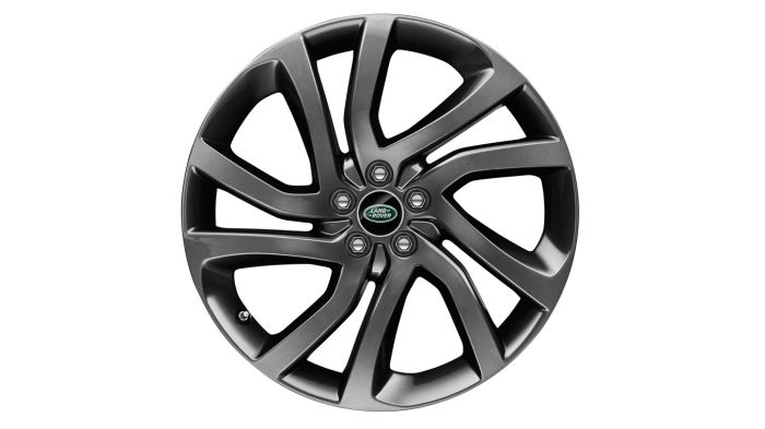 Alloy Wheel - 18" Style 5011, 5 split-spoke, Satin Dark Grey