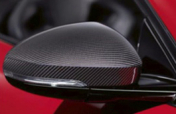 Carbon Fibre Mirror Cover, Left Side