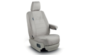 Waterproof Seat Covers - Almond, Front Seat, Non DVD