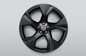 Alloy Wheel - 20" Style 5102, 5 spoke, Gloss Black, Front