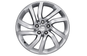 Land Rover Discovery 5 2017 Alloy Wheel - 20" Style 5011, 5 split-spoke, Sparkle Silver