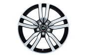 Alloy Wheel - 20" 5 Split-Spoke, 'Style 510', with Diamond Turned and Gloss Black finish