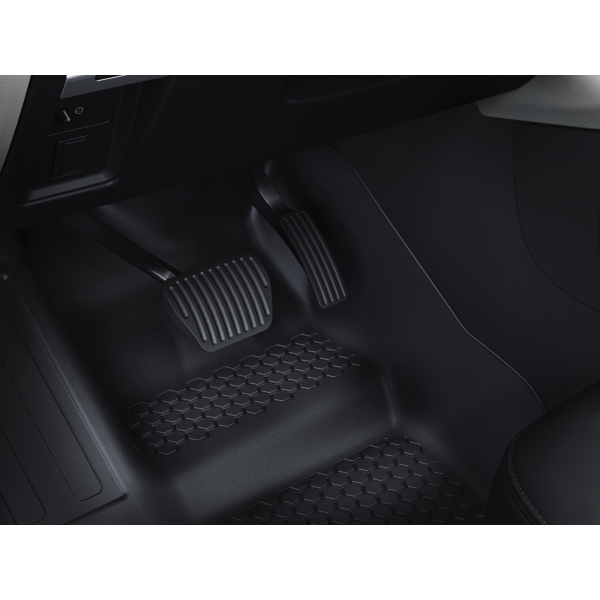 Land Rover Deep-Sided Rubber Mats - RHD, 90