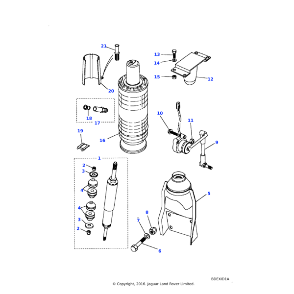 Front Suspension - Axles & Suspension - Range Rover Classic 1992
