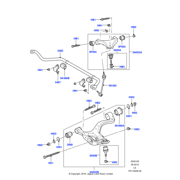 Land Rover Arm - Front Suspension