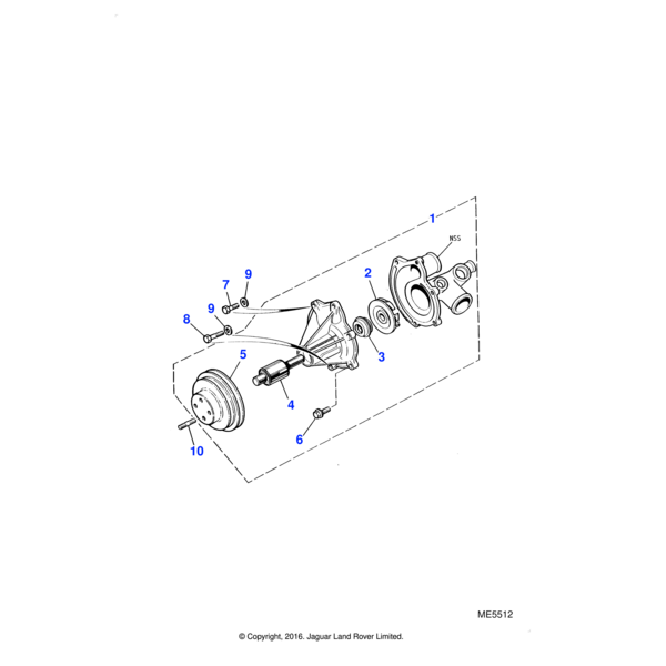 Jaguar Water pump