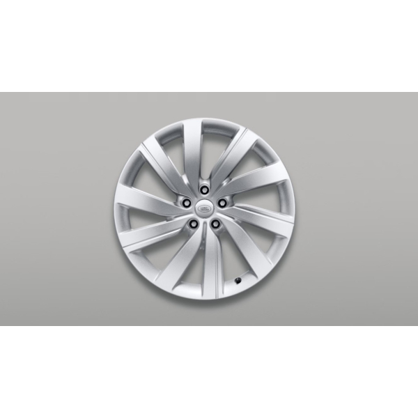 21" Alloy Wheel, Style 5112, Sparkle Silver