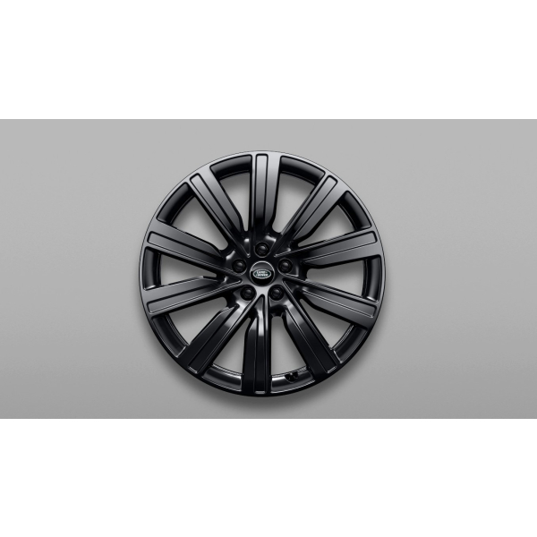 22&quot; Alloy Wheel, Style 1073, 10-spoke, Gloss Black