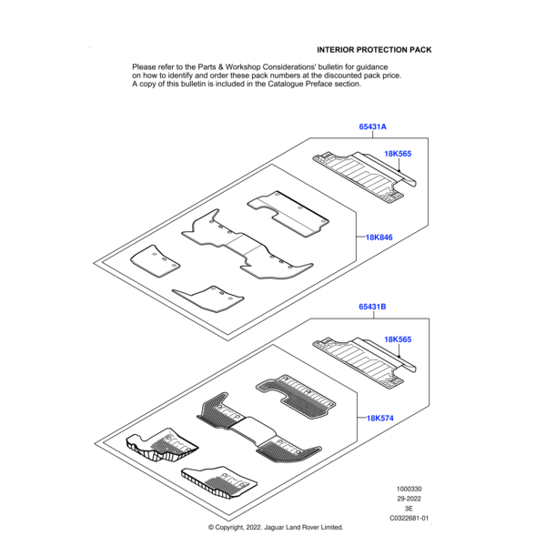 Loadspace Rubber Mat - 130, 8 Seat