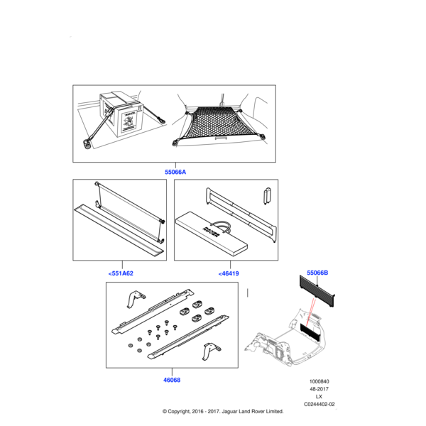 Loadspace Rails - 5+2 Seat