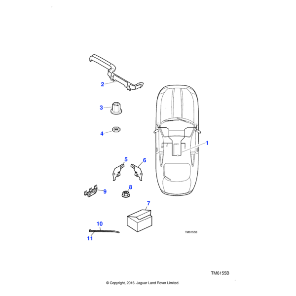 Jaguar Facia harness