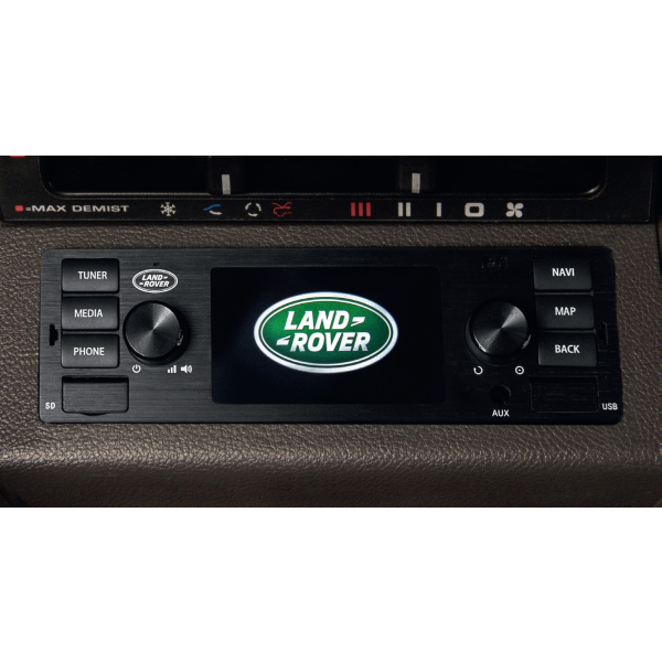 LR117490 - North American Land Rover Classic Infotainment System in Black