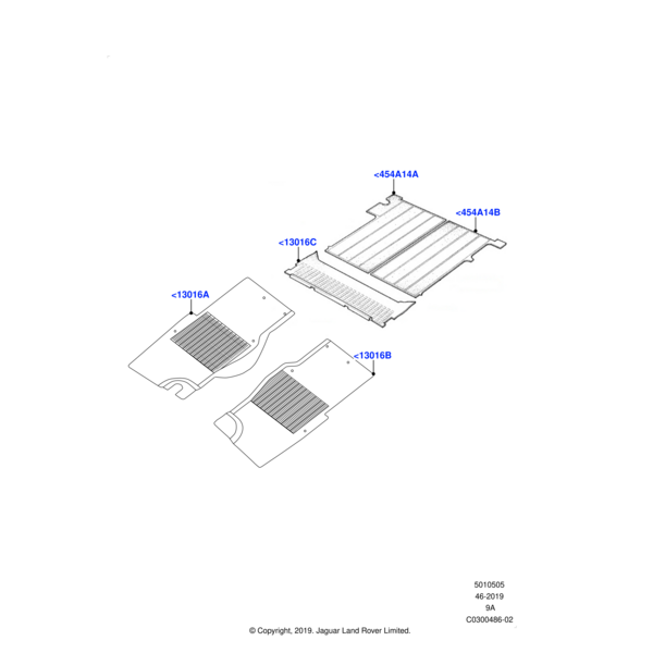 Land Rover Mat - Loading Compartment