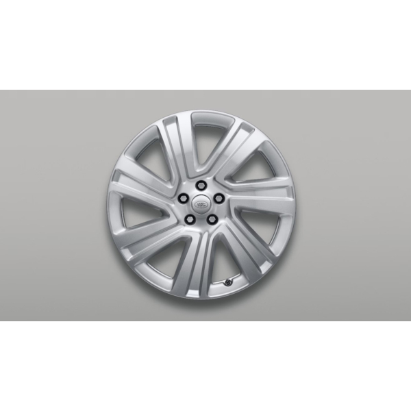 22" Alloy Wheel, Style 7023, Mid-Silver finish