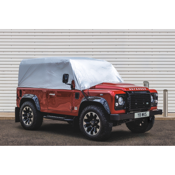 Classic Land Rover Waterproof Outdoor Half Car Cover