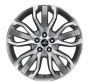 Range Rover 2014 Alloy Wheel - 21" Style 5007, 5 split-spoke, Diamond Turned finish