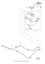 T2H46141 - Jaguar Engine vent hose