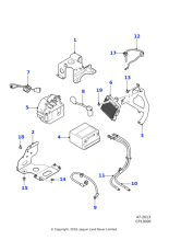 T2R3926 - Jaguar Battery cable