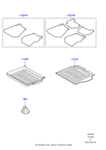 VPLSS0105 - Land Rover Kit - Floor Contour Mat