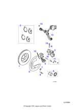 C2C25336 - Jaguar Brake disc kit