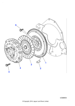 XR86416 - Jaguar Cover screw