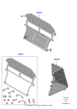 Freelander Luggage Partition - Half Height