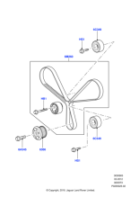 LR078913 - Land Rover Kit - Timing Belt