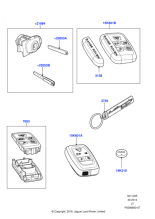 LR087661 - Land Rover Remote Control System