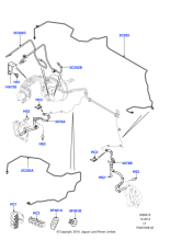 LR058021 - Land Rover Hose - Brake