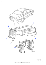 C2S50861 - Jaguar Mounting bracket