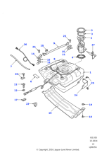 YAD500010 - Land Rover Sender - Fuel Tank