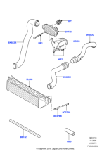 LR014212 - Land Rover Duct - Air Vent