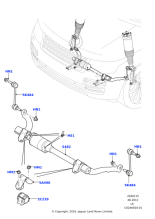 LR048451 - Land Rover Insulator