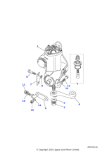 8510292 - Land Rover Box assembly-steering