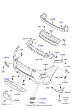 LR028187 - Land Rover Cover - Towing Hook Opening