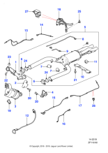 C2Z6274 - Jaguar Exhaust gas temperature sensor