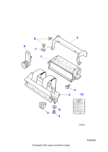 KZL100002 - Jaguar Pocket latch