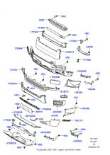 LR129437 - Land Rover Cover - Bumper