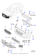 T4N5896 - Jaguar Grille