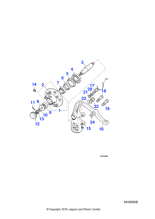 C18842 - Jaguar Hub water shield